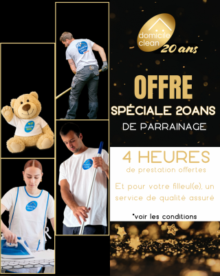 Offre de parrainage spéciale 20 ans